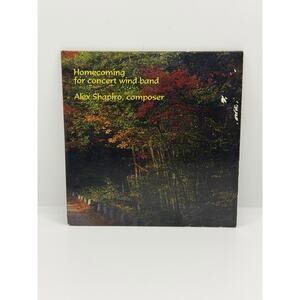 Alex Shapiro Composer Homecoming For Concert Wind Band Preowned CD 2008 Army